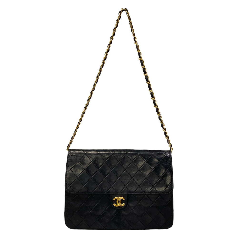 Chanel Matelasse Black Lambskin #351008C24B